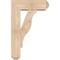 Ekena Millwork Funston Craftsman Smooth Bracket w/ Offset Brace, Douglas Fir, 5 1/2"W x 14"D x 22"H BKT0604X14X22FST04SDF - alternate 3